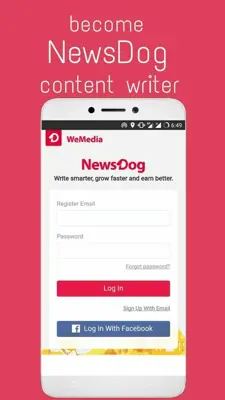 NewsDog_Writer android App screenshot 3